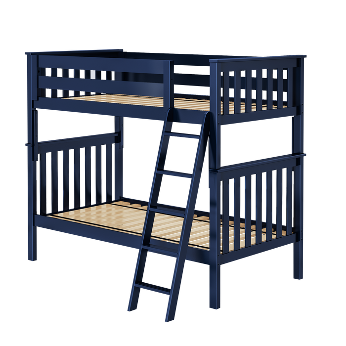 Jackpot Kids Bristol 1 Twin Bunk Bed with Ladder