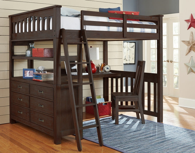 NE Kids Highlands Full Loft Bed