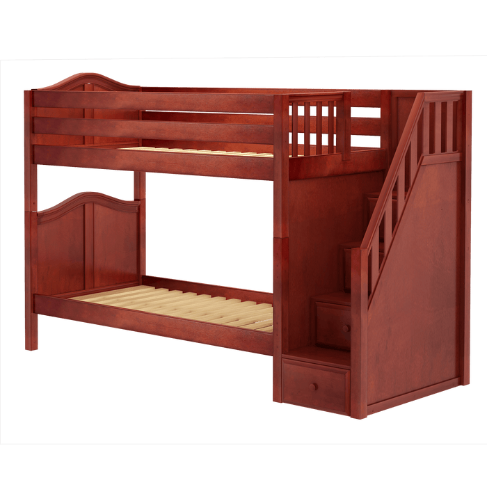 Maxtrix STELLAR Twin Medium Staircase Bunk Bed