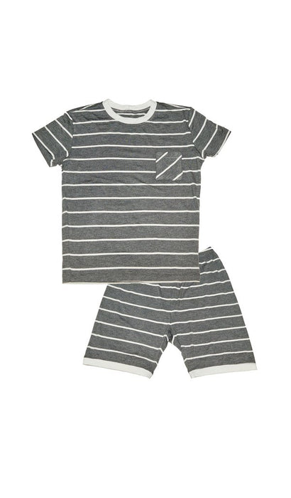 Everly Grey Aydenne 2-Piece Pajama Short Set, Charcoal