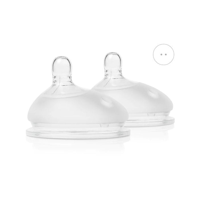 Olababy GentleBottle Silicone Replacement Nipple - 2 Pack
