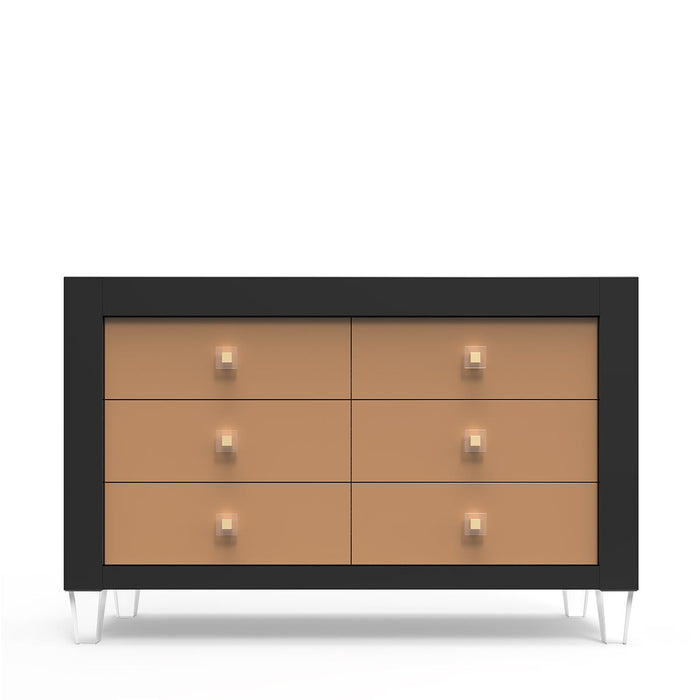 Romina Furniture Millenario Double Dresser