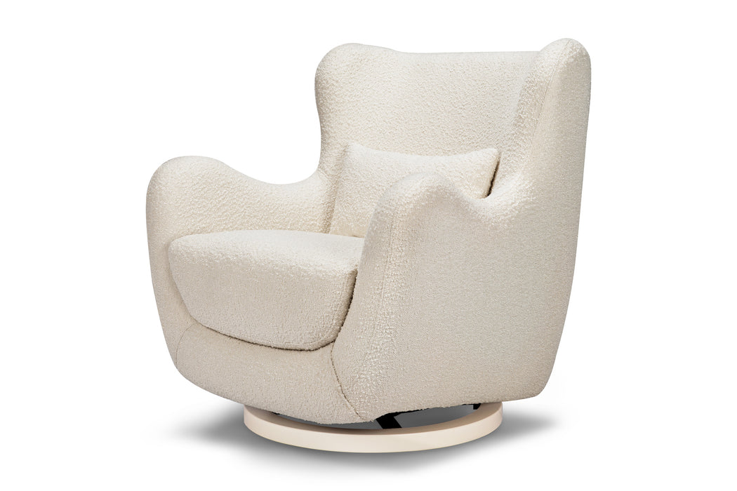 Nursery Works Solstice Swivel Glider in Boucle