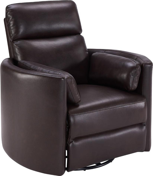 Heritage House Roma Power Swivel Glider Recliner – Leather