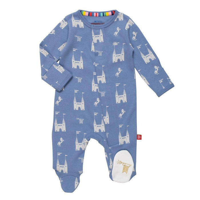 Magnetic Me The Balmoral of the Story Organic Cotton Magnetic Footie