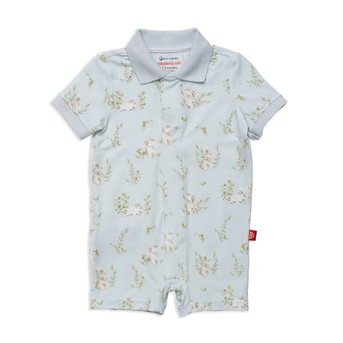 Magnetic Me Blue Hoppily Ever After Modal Magnetic Romper