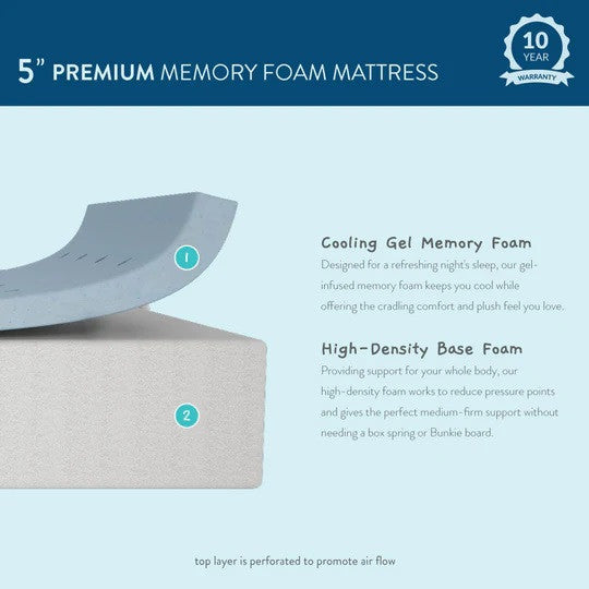Maxtrix Premium Memory Foam Mattress