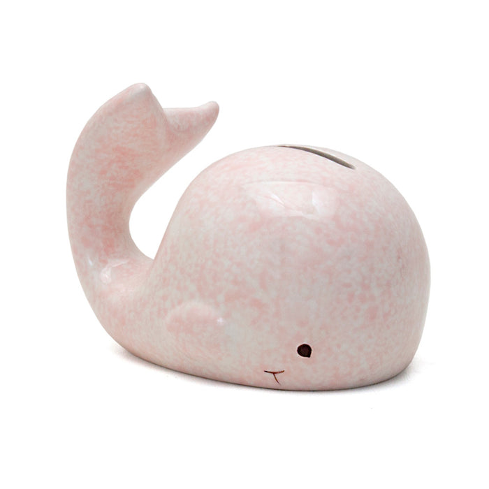 Child to Cherish Mini Whale Bank, Pink