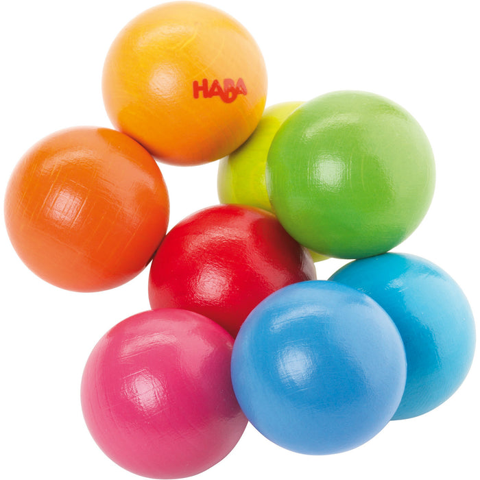 Haba Magica Wooden Rattle & Clutching Toy