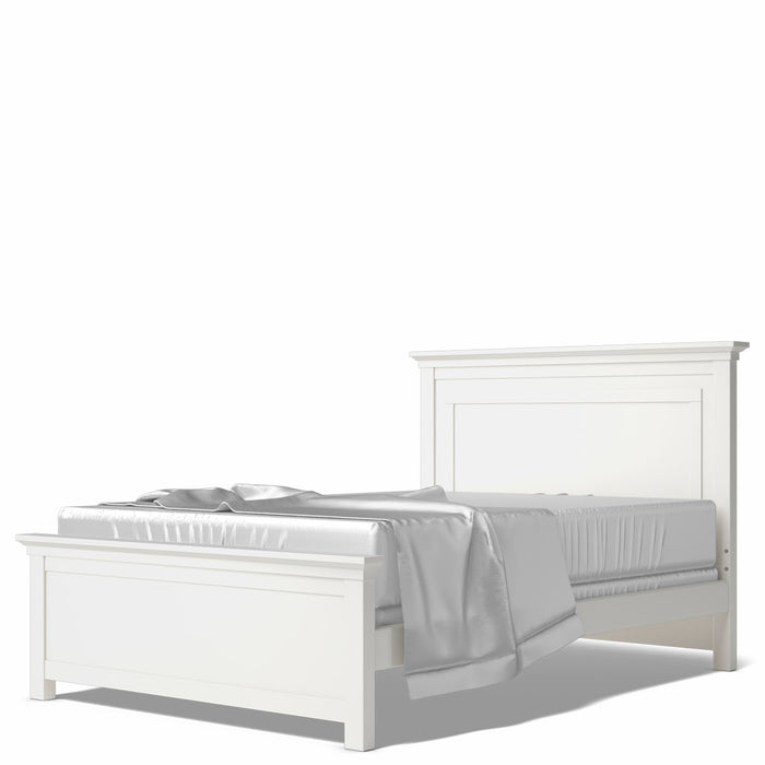 Romina Furniture Karisma Full Bed w/ Solid Back