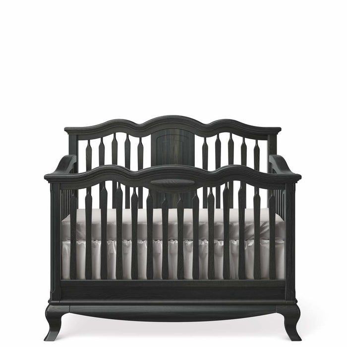 Romina Furniture Cleopatra Convertible Crib w/ Open Back