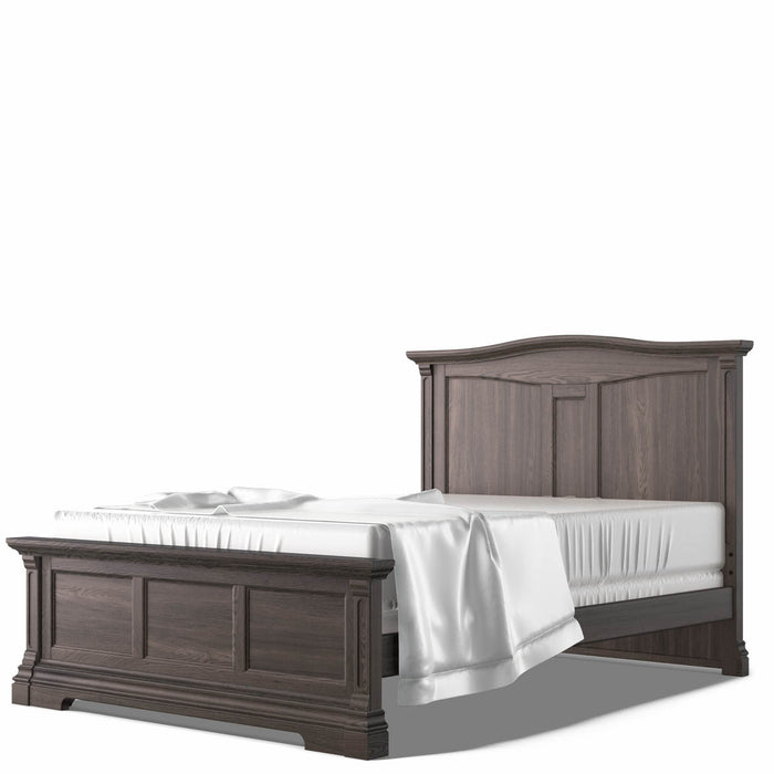 Romina Furniture Imperio Full Bed w/ Solid Back