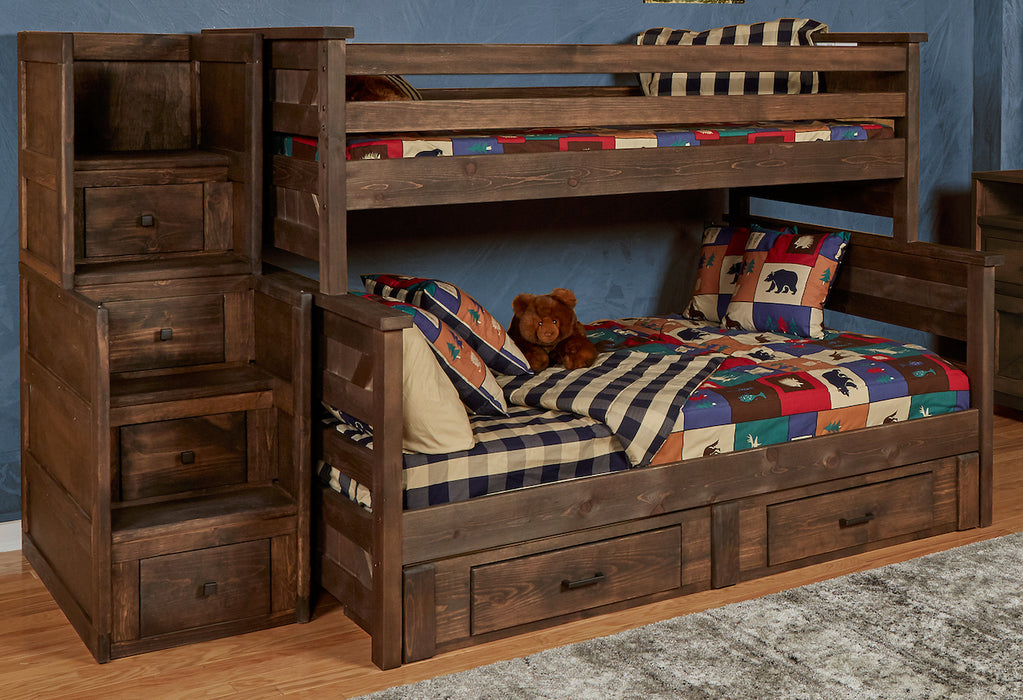 Trendwood Urban Ranch Twin/Twin Staircase Bunk Bed