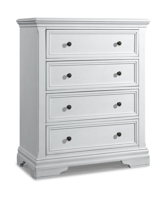 Stella Baby & Child Athena 4 Drawer Chest, Belgium Cream