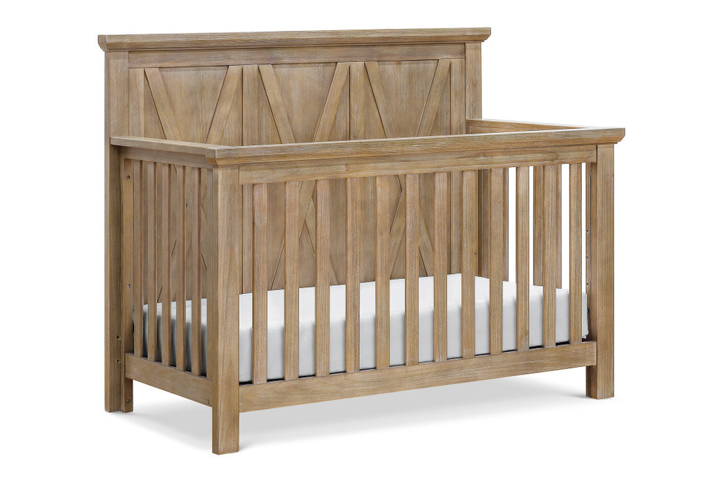 Monogram by Namesake Emory 2 Piece Nursery Set - Convertible Crib + Double Dresser