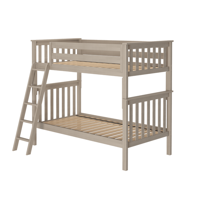 Jackpot Kids Bristol 1 Twin Bunk Bed with Ladder