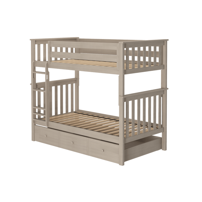 Jackpot Kids Bristol Twin Bunk Bed with Ladder