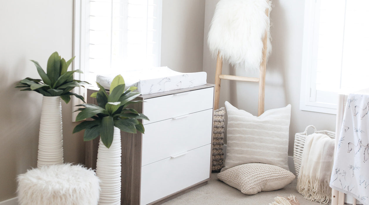 Oilo Llama Jersey Changing Pad Cover