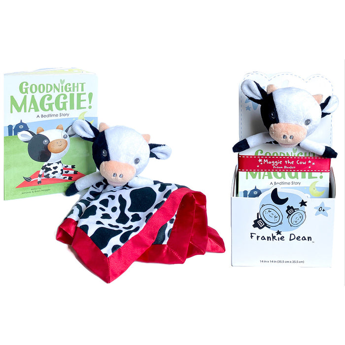 Frankie Dean Maggie the Cow Dream Blanket + Bedtime Book