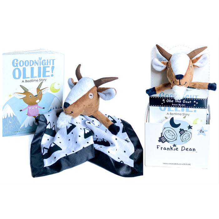 Frankie Dean Ollie the Goat Dream Blanket + Bedtime Book
