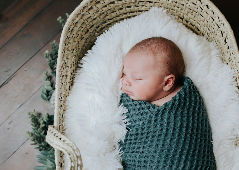 Sugar + Maple Honeycomb Blanket
