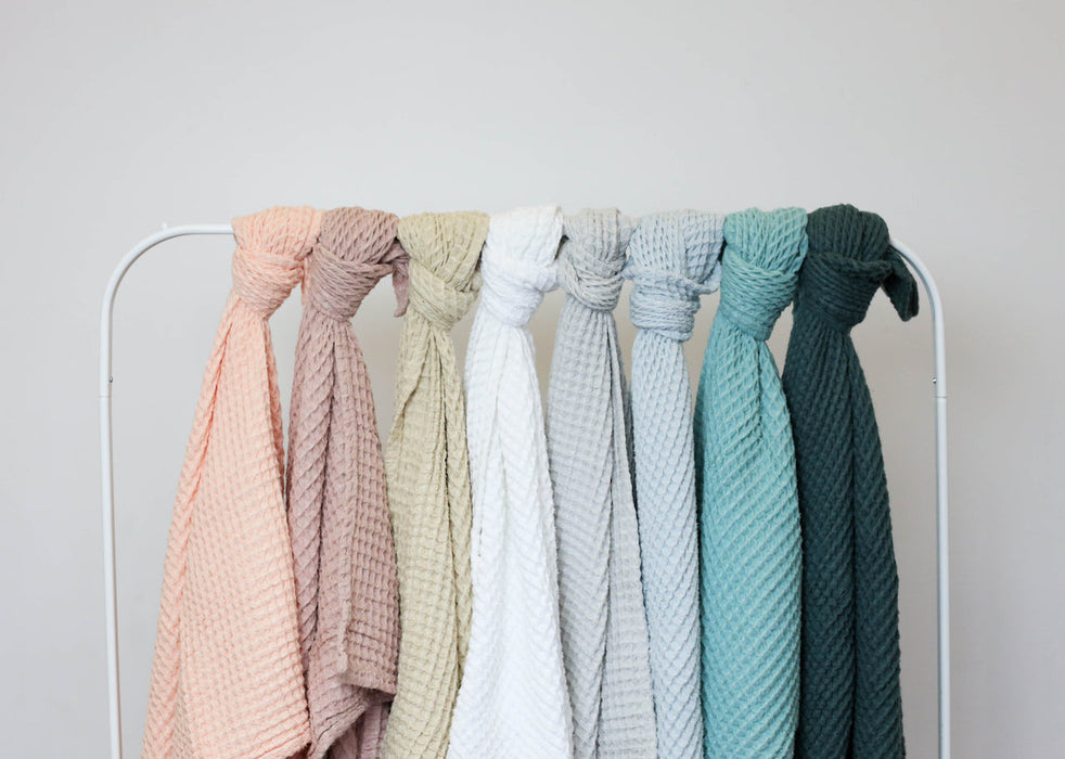 Sugar + Maple Honeycomb Blanket