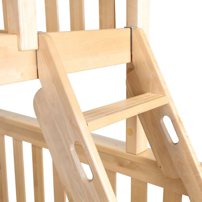 Jackpot Kids Kent Twin-over-Full Bunk Bed with Ladder