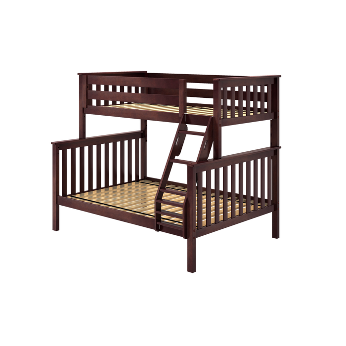 Jackpot Kids Kent Twin-over-Full Bunk Bed with Ladder