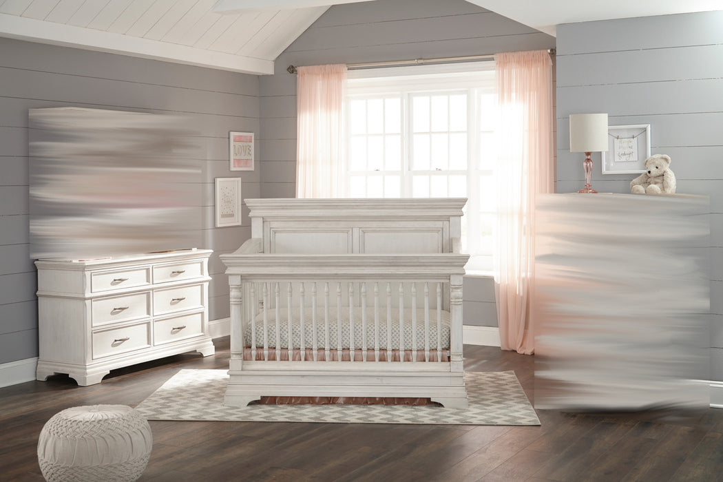 Stella Baby & Child Kerrigan 2 Piece Nursery Set - Convertible Crib + Double Dresser