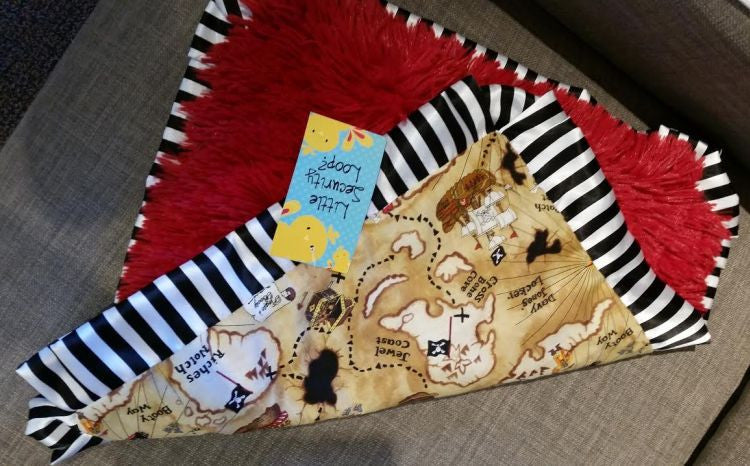 Little Yellow Chick Little Hands Blanket, Treasure Map