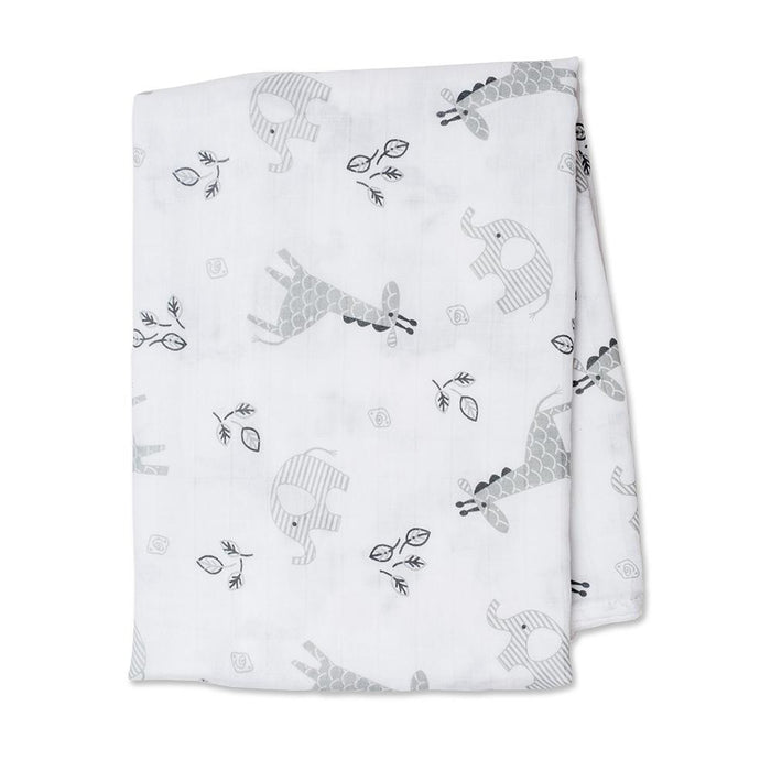 Lulujo Afrique Cotton Swaddle Blanket