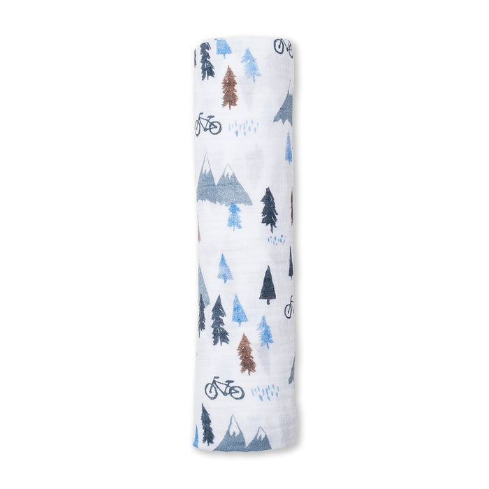 Lulujo Mountain Top Cotton Swaddle Blanket