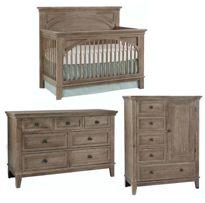 Westwood Leland 3 Piece Nursery Set, Sandwash