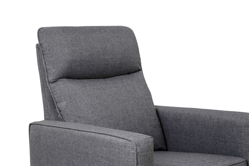 Davinci Gabby Pillowback Swivel Glider