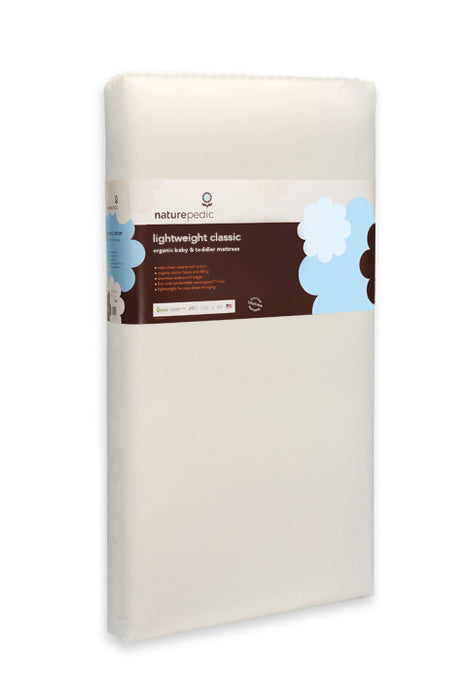 Naturepedic Lightweight Organic Cotton Classic Crib Mattress