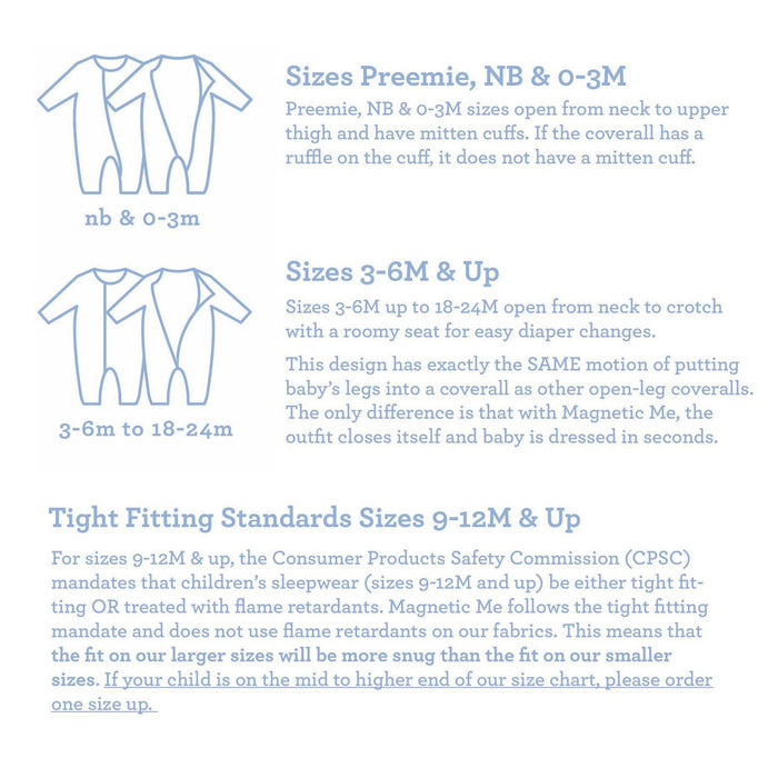 Magnetic Me Grey Baa Baa Baby Modal Magnetic Footie