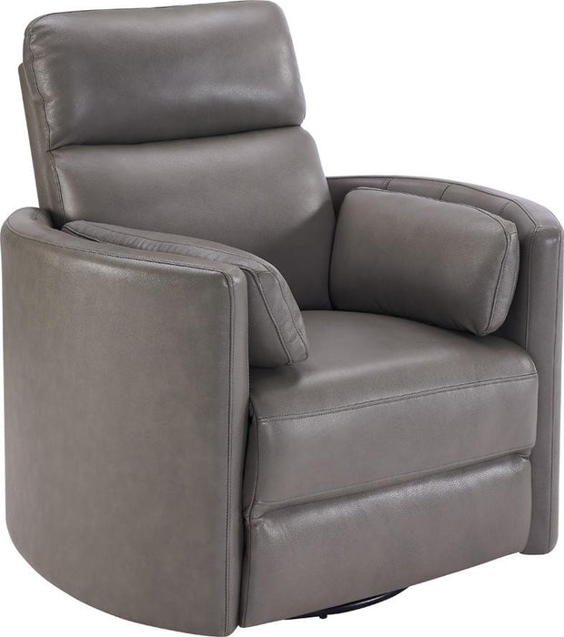 Heritage House Roma Power Swivel Glider Recliner – Leather