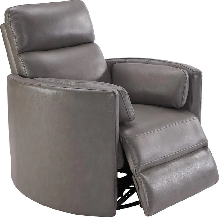 Heritage House Roma Power Swivel Glider Recliner – Leather