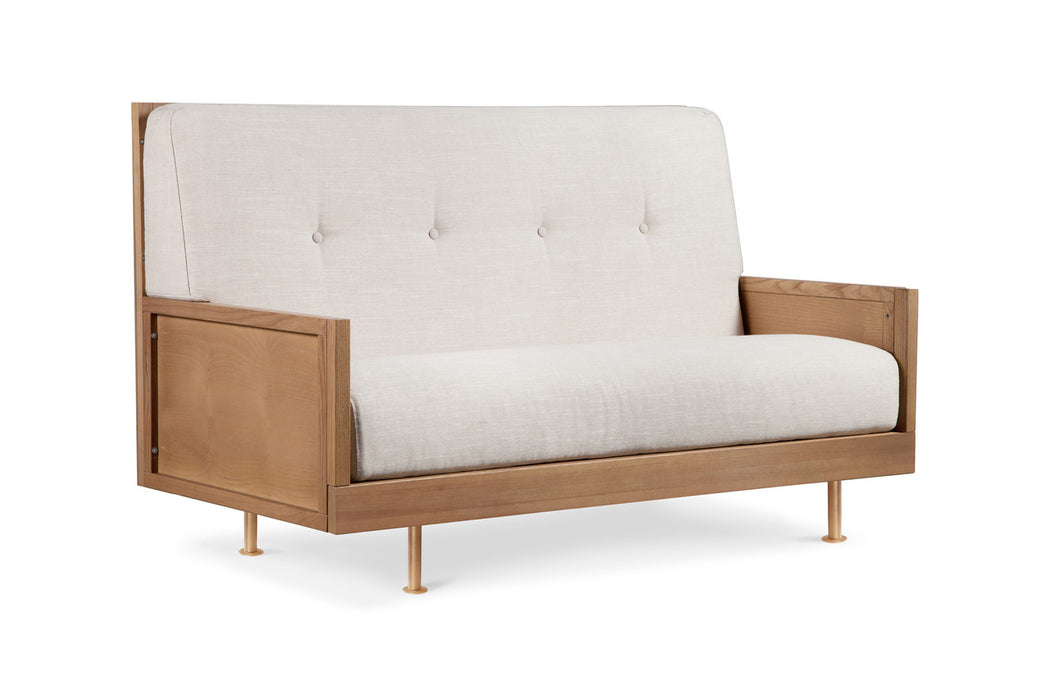 Nursery Works Novella Crib, Stained Ash/Ivory