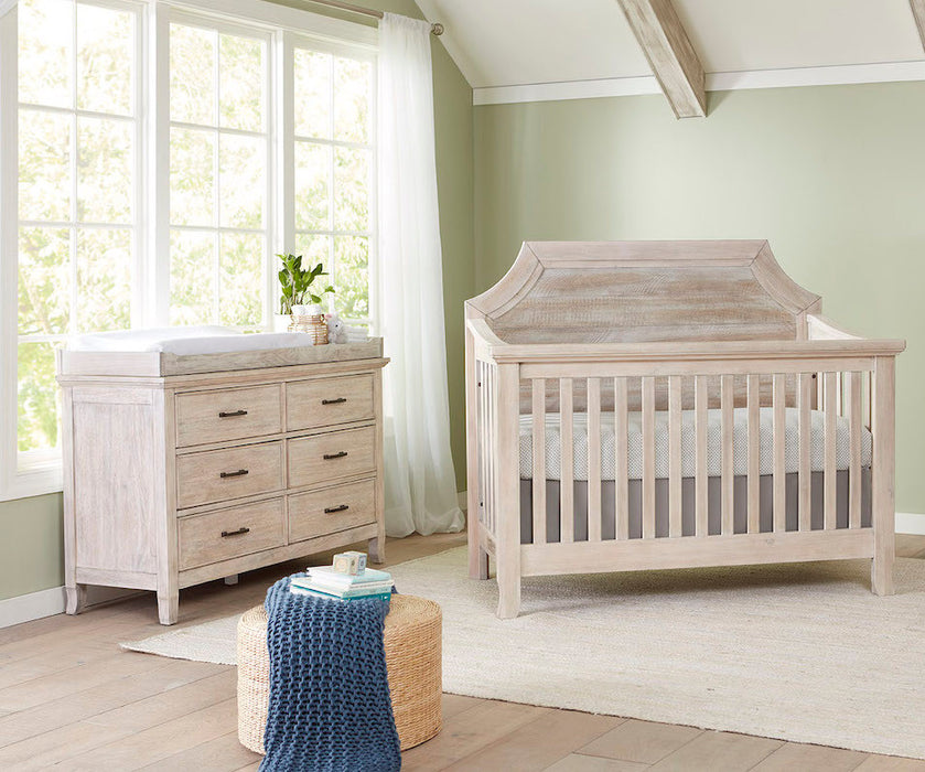 Stella Baby & Child Remi 2 Piece Pagoda Crib Nursery Set, Sugarcoat