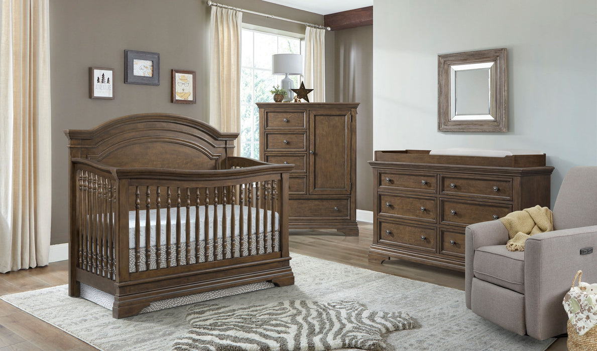 Westwood Olivia 3-Piece Nursery Set – Arch Crib, Dresser & Chifforobe
