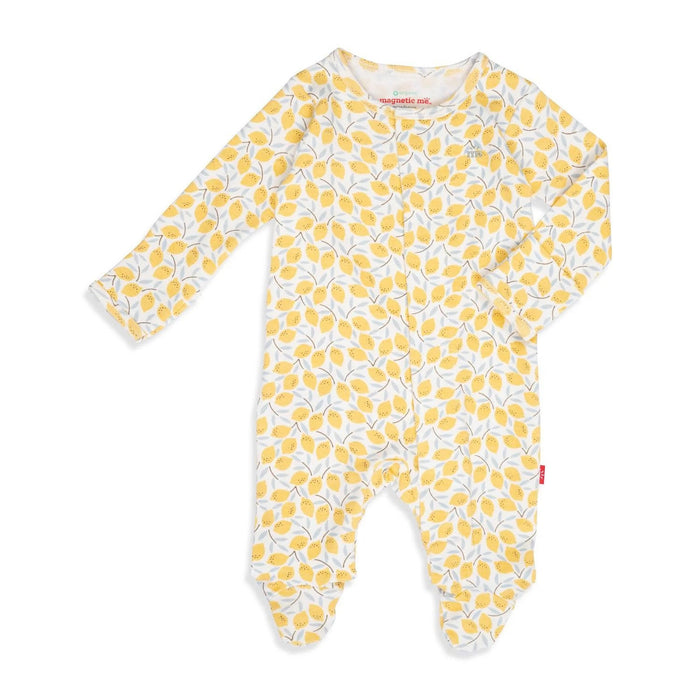 Magnetic Me Easy Peasy Organic Cotton Magnetic Footie