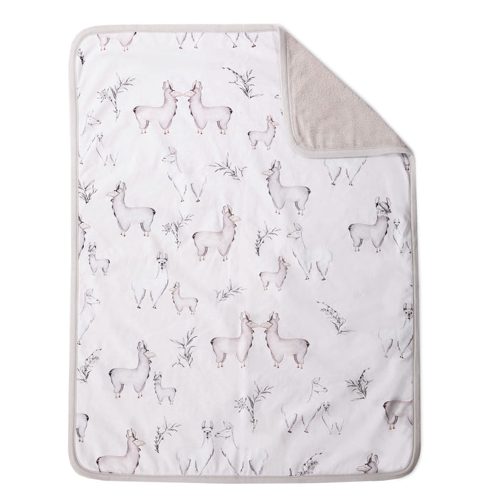 Oilo Llama Jersey Cuddle Blanket