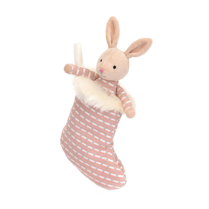 Jellycat Shimmer Stocking Bunny Plush