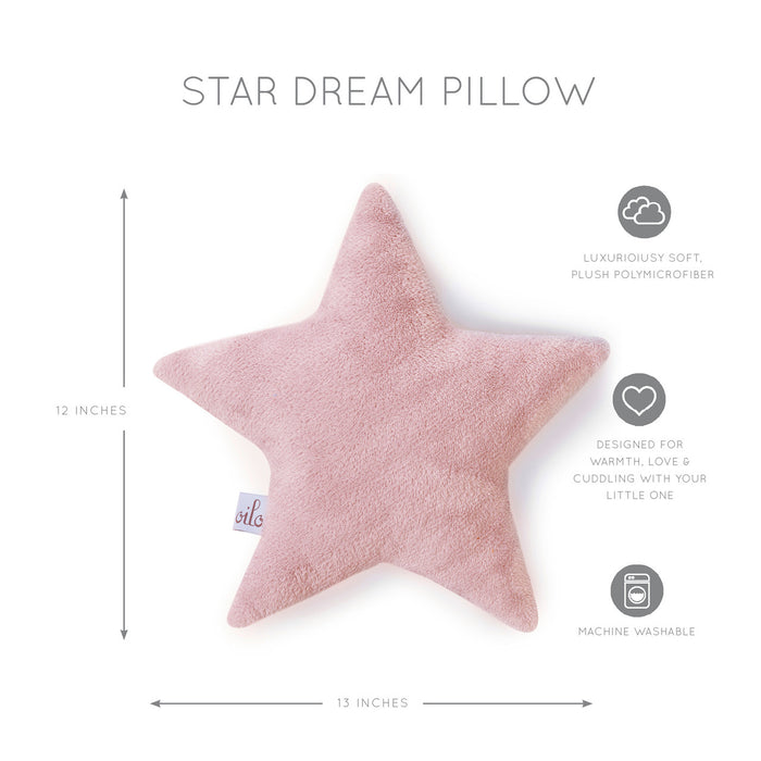 Oilo Star Dream Pillow, Blush