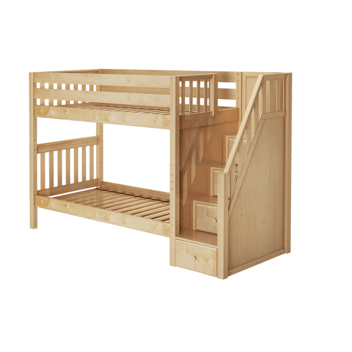Maxtrix STELLAR Twin Medium Staircase Bunk Bed