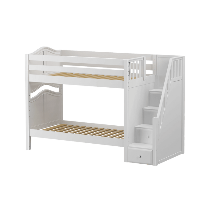 Maxtrix STELLAR Twin Medium Staircase Bunk Bed