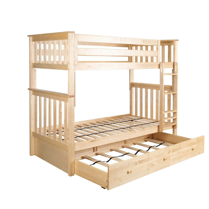 Jackpot Kids Bristol Twin Bunk Bed with Ladder