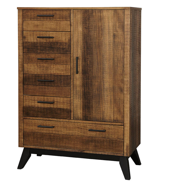 Westwood Urban Rustic Chifforobe, Brushed Wheat