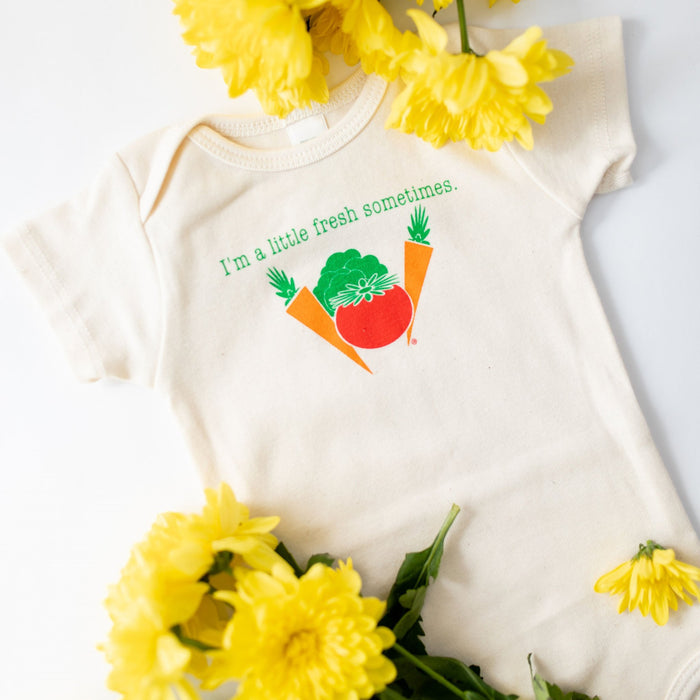 Simply Chickie Organic Cotton Onesie, Veggie